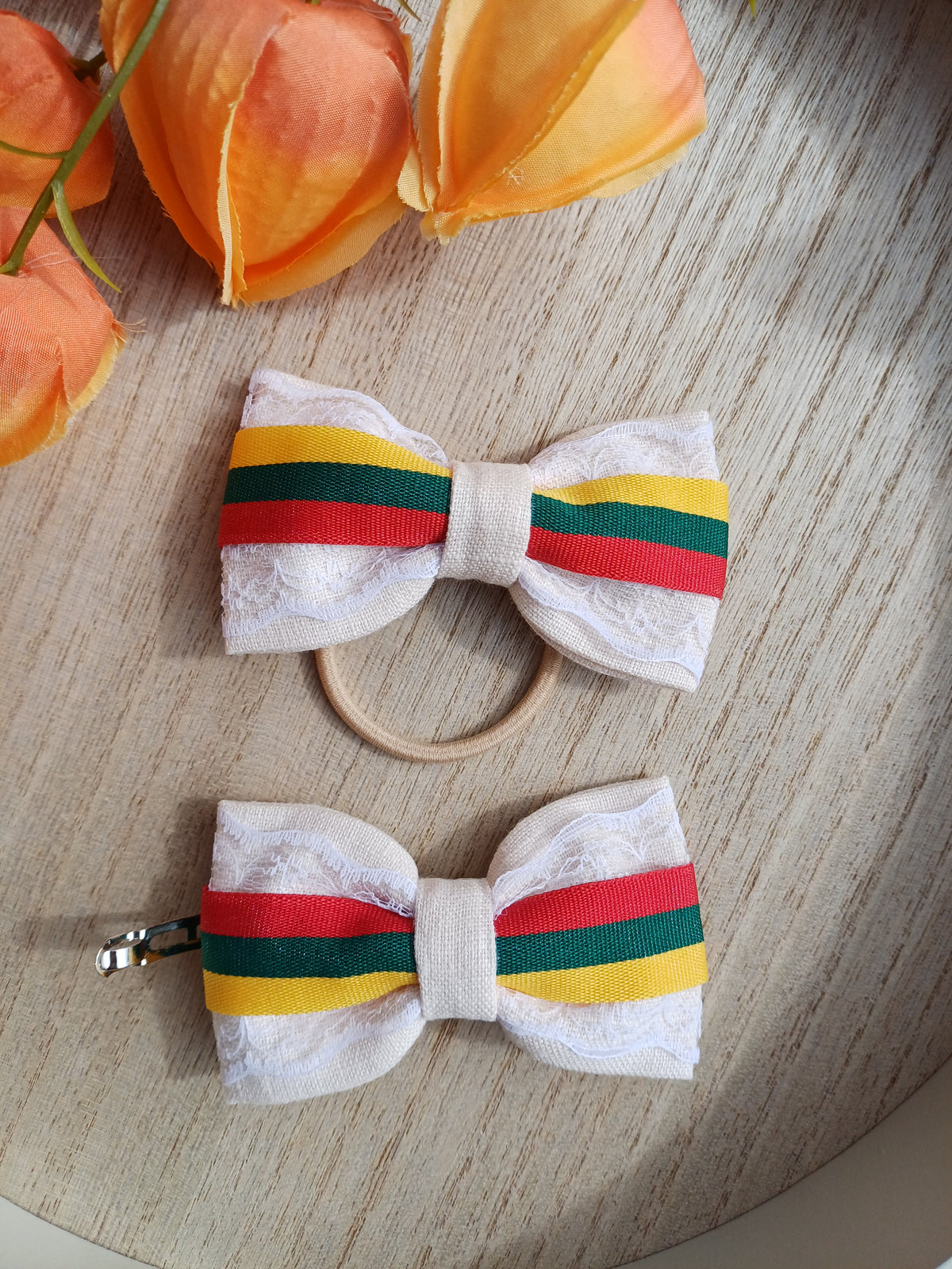 Gumelės ir segtuko rinkinys " Lietuva - balta"